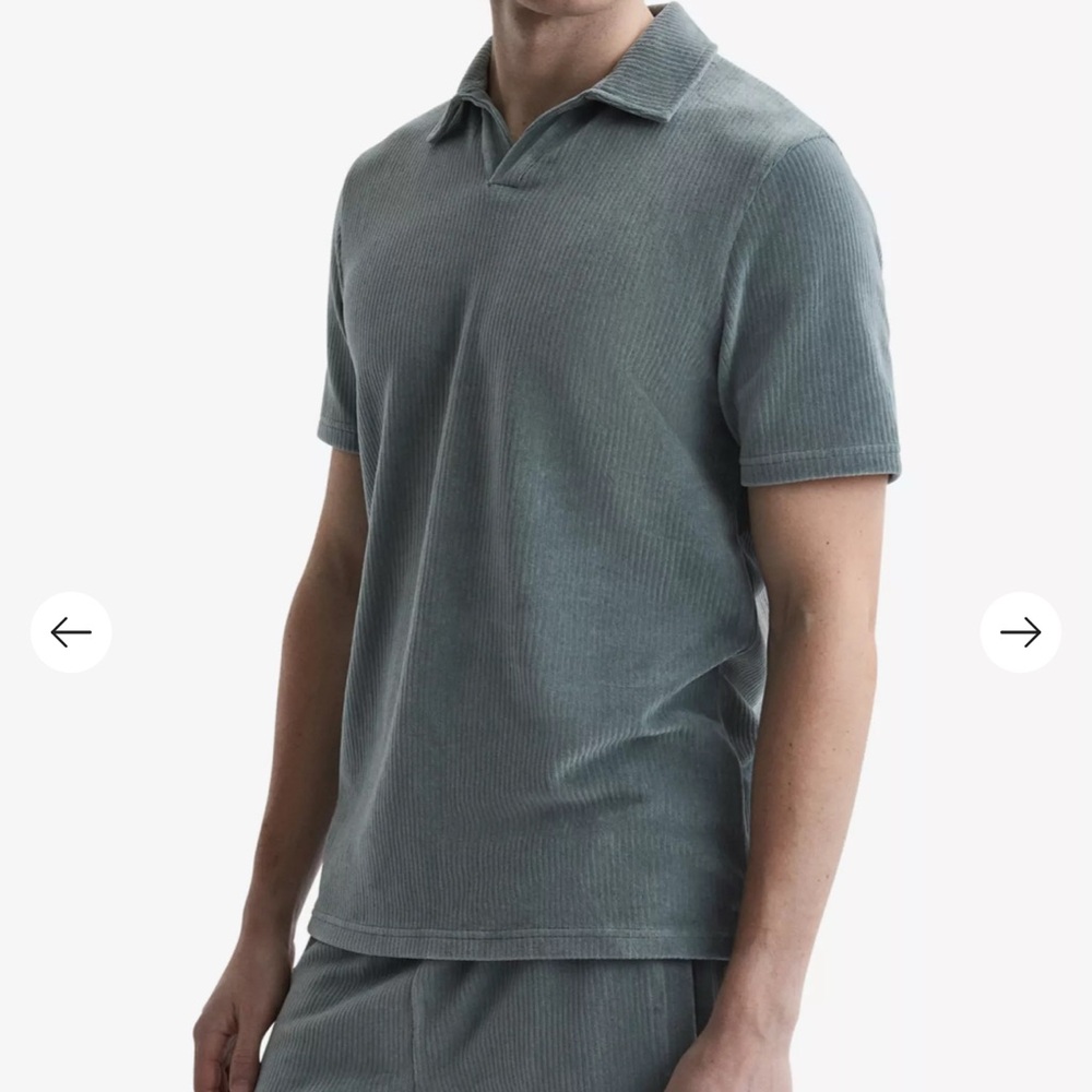 Reiss Gray Polo Shirt